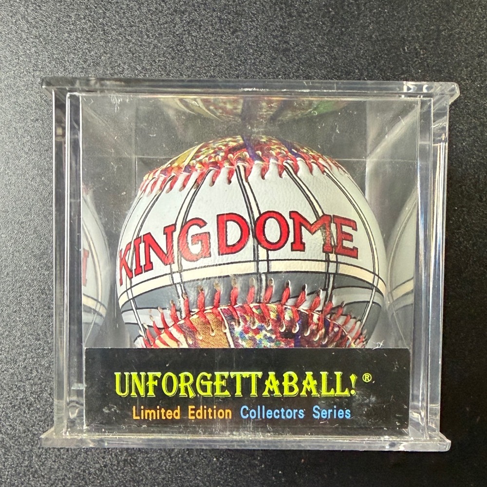 Unforgettaball Kingdome Seattle Mariners Limited Edition Stadium Baseball JB6